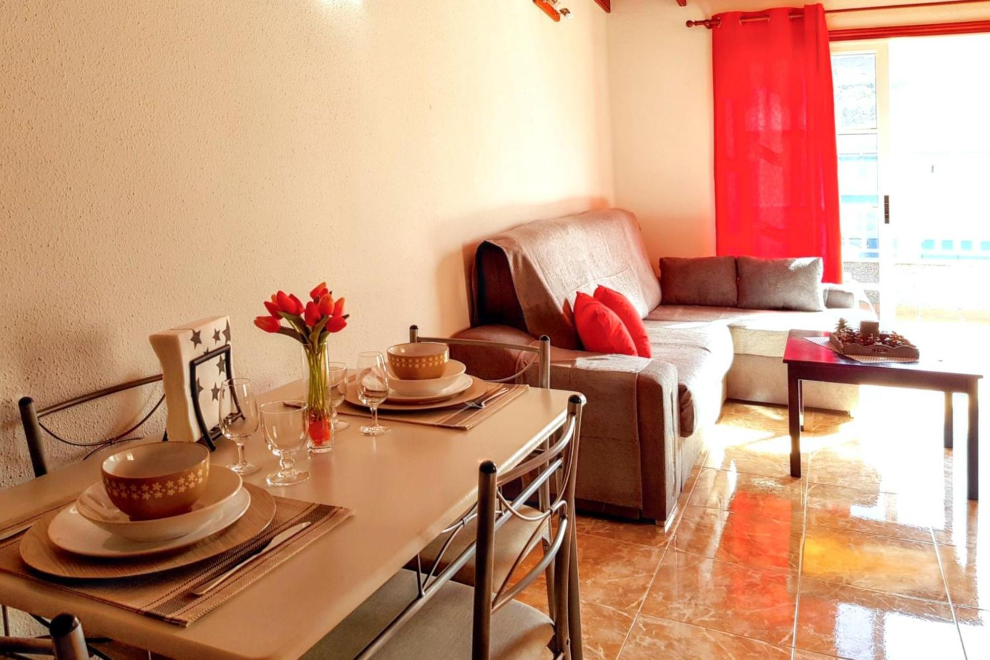 Modern Apartment In Puerto De Santiago - 65 Sqm - Mountain View Luaran gambar