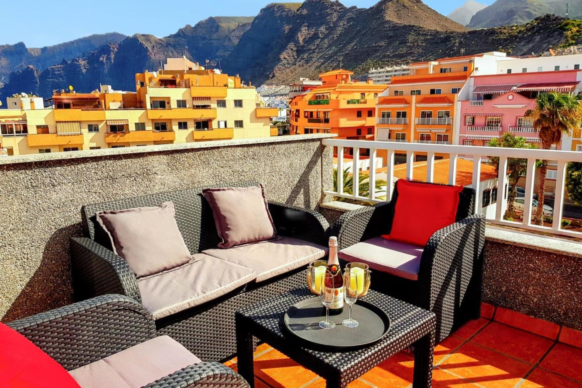 Modern Apartment In Puerto De Santiago - 65 Sqm - Mountain View Luaran gambar